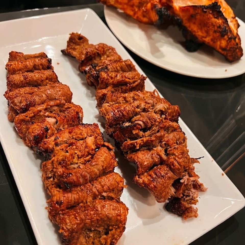 BK Khan BBQ grilled meat platters