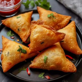 CHICKEN SAMOSA (3pcs)