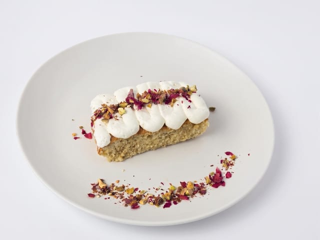Pistachio Tres Leches Cake.
