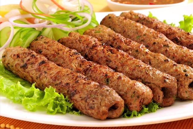 Beef Seekh Kabab.